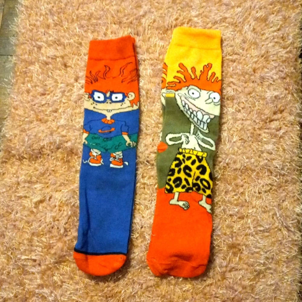 NWT 2 PAIR CARTOON SOCKS
